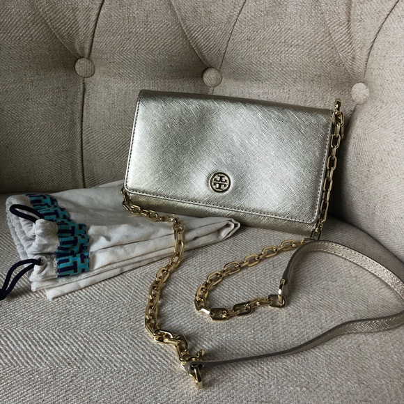 Tory Burch Emerson chain wallet/clutch purse